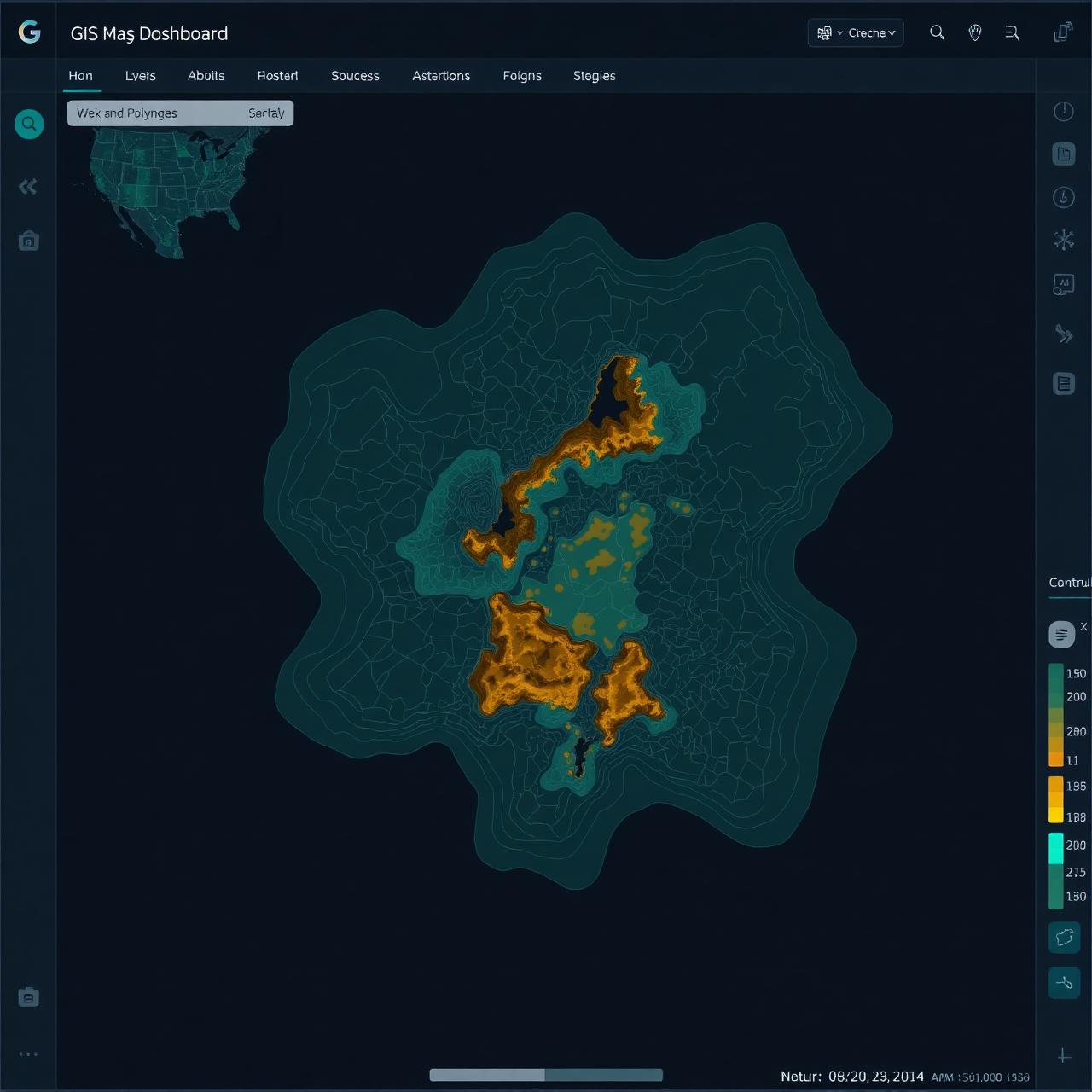 GIS dashboarding